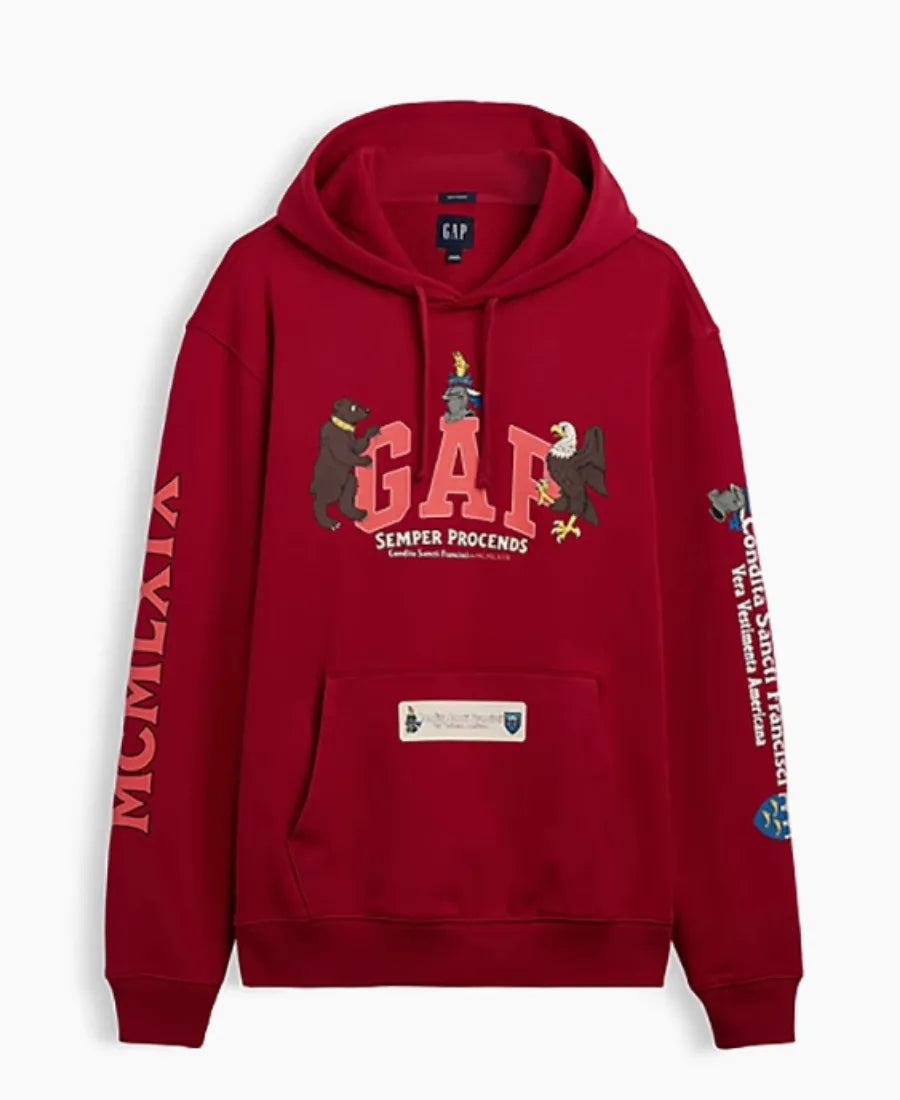 GapxEdwardCrutchleyLogoHoodie