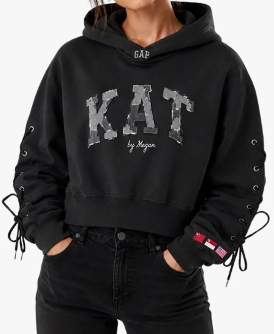 GAPxKATSEYE2026CoachellaMeganSkiendielBlackHoodie