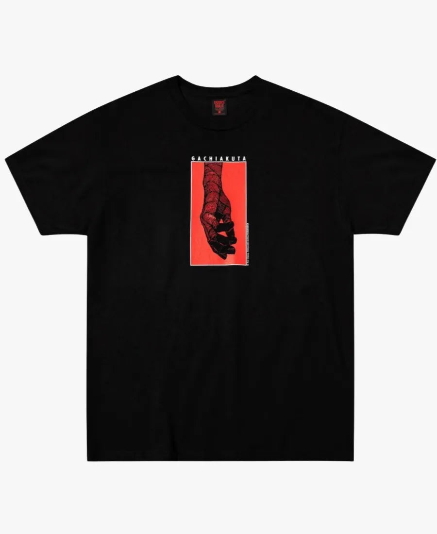 GEEKSRULExGachiakutaProtagonistRudoBlackT-Shirt