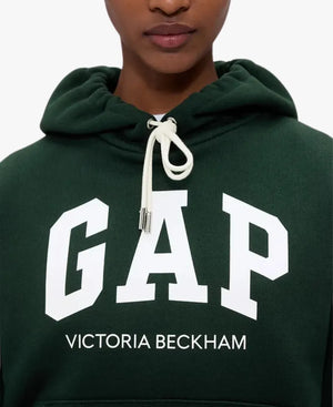 UnisexGapxVictoriaBeckhamSecondChapterCollectionHeavyweightGreenFleeceHoodie