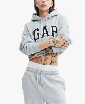 UnisexGapxYoungMiko2026GreyFleeceHoodie