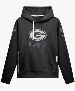 GreenBayPackers2026SalutetoServiceBlackHoodie