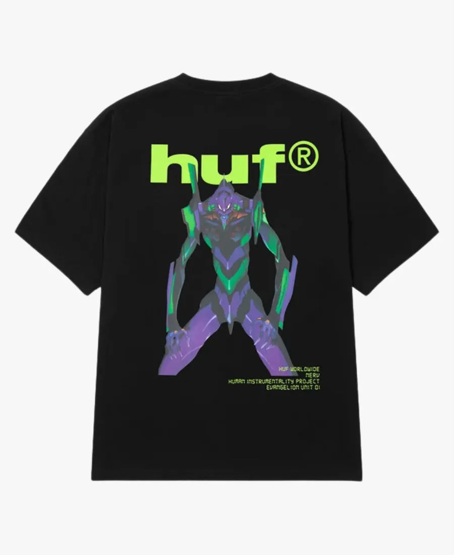 HUFxNeonGenesisEvangelionUnit-012026BlackT-Shirt_nbsp
