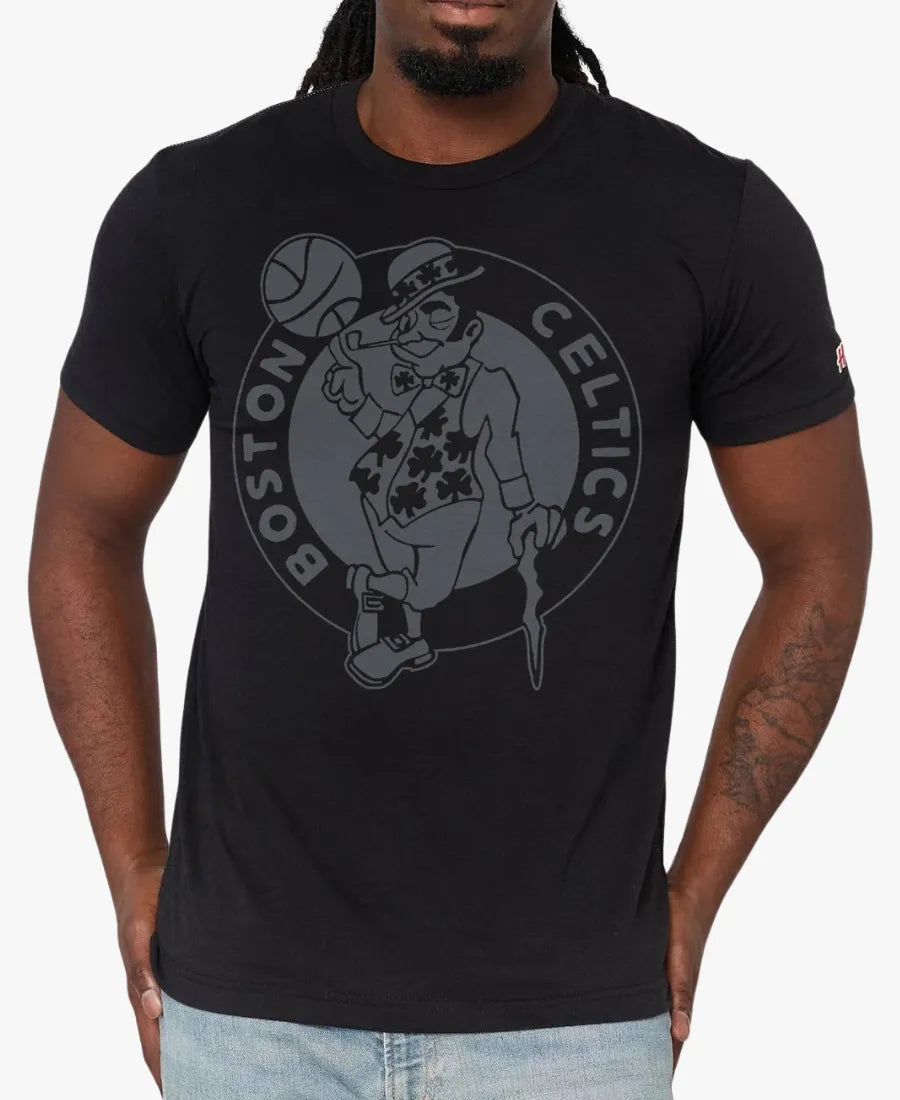 UnisexHomageBostonCeltics2026LogoBlackoutT-Shirt