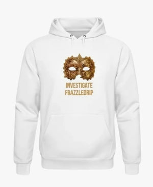 UnisexInvestigateFrazzledrip2026MaskGraphicWhiteHoodie