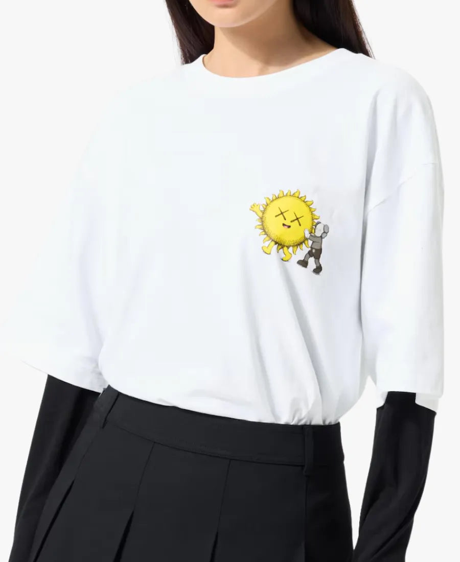 UnisexUniqloxKAWSUniverseUT2026WhiteT-Shirt