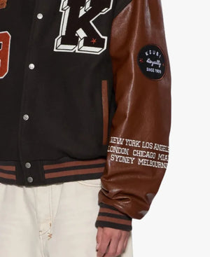 KsubiPatchedWoolVarsityJacket