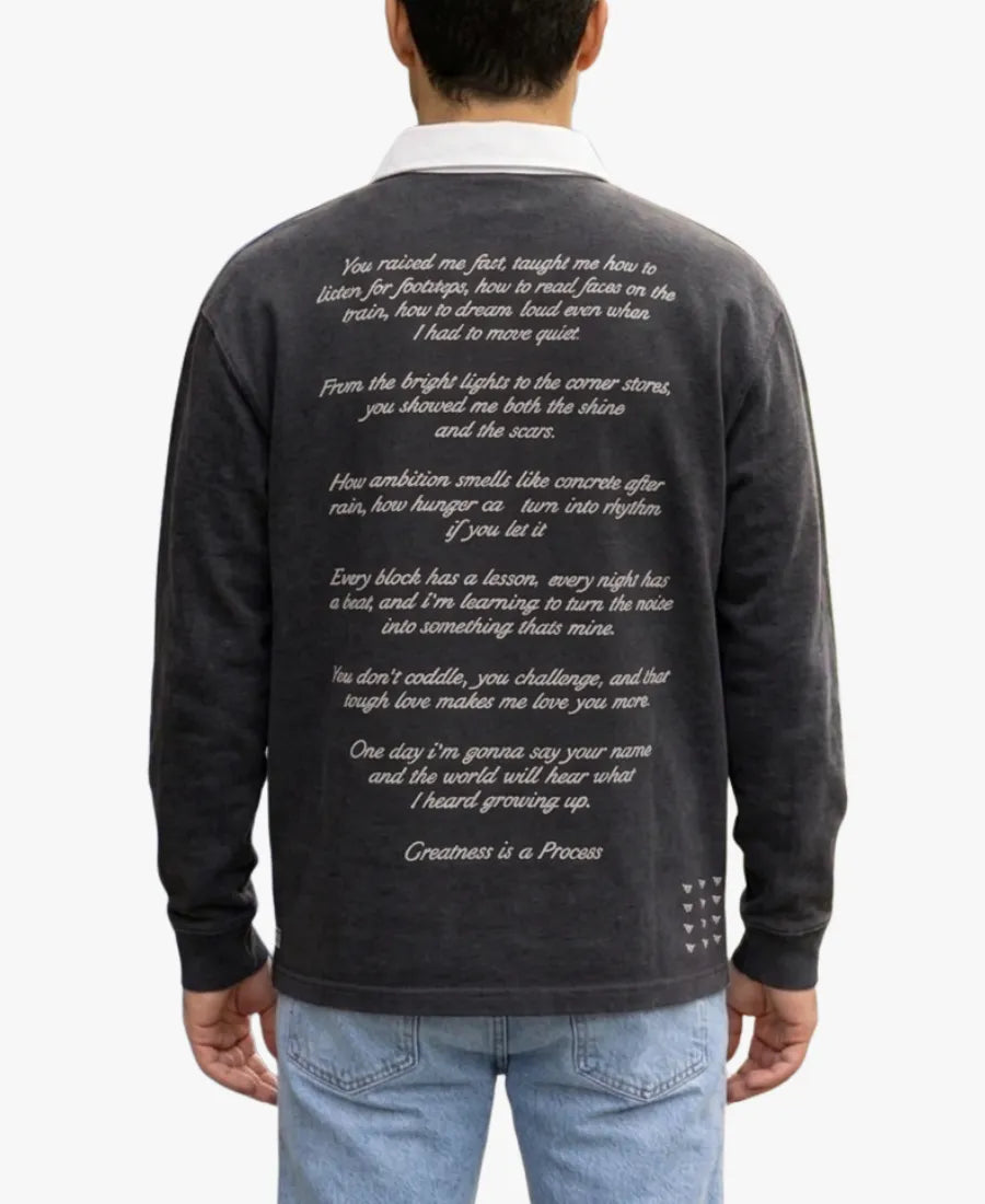 UnisexKsubixPlanes2026RugbyBlackFleeceSweatshirt