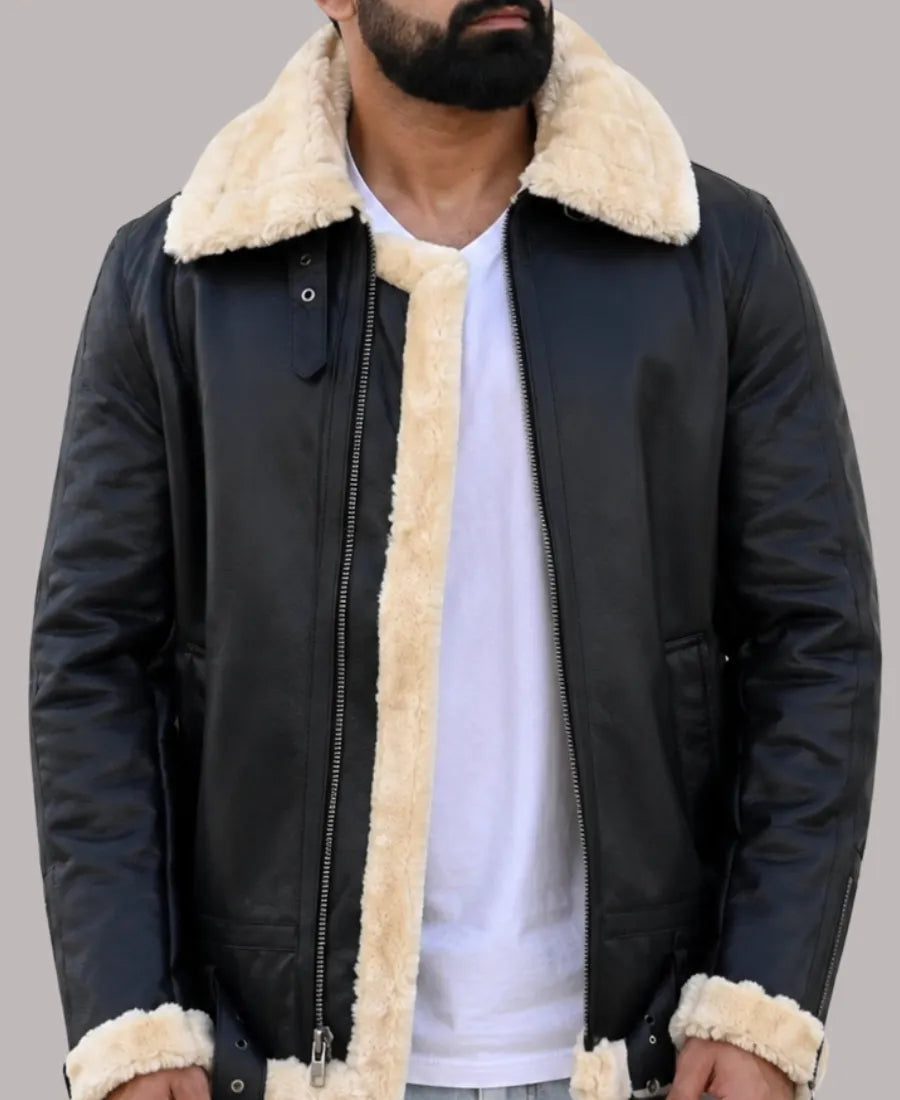 Aviator B3 Shearling Leather Jacket