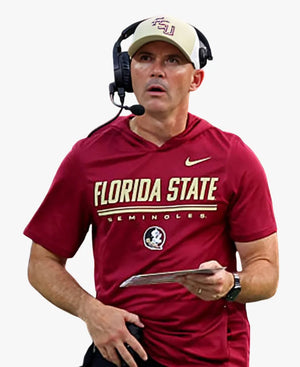 MikeNorvellFloridaStateMaroonShortSleeveHoodedT-Shirt
