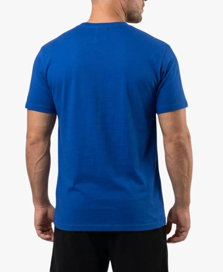 UnisexMitchell_NessNewYorkKnicksNBAFinalsChampionsBlueBannerT-Shirt