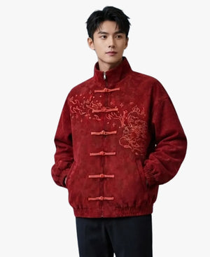 NeptunxAvatarMaroonChineseJacket