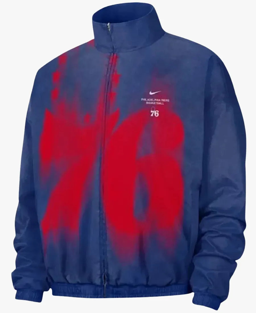 Nike76ersStandardIssueBasketballWovenJacket