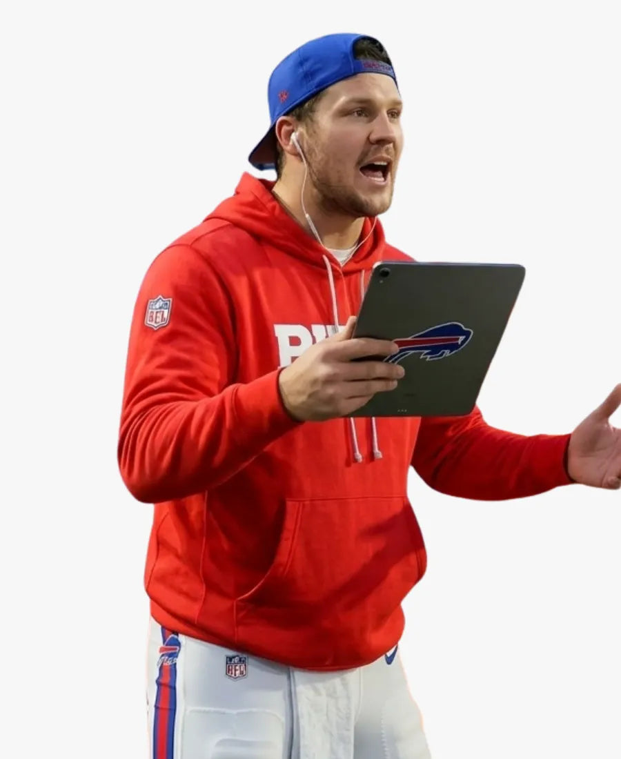 NikeBuffaloBillsSpencerBrownSidelineHoodie