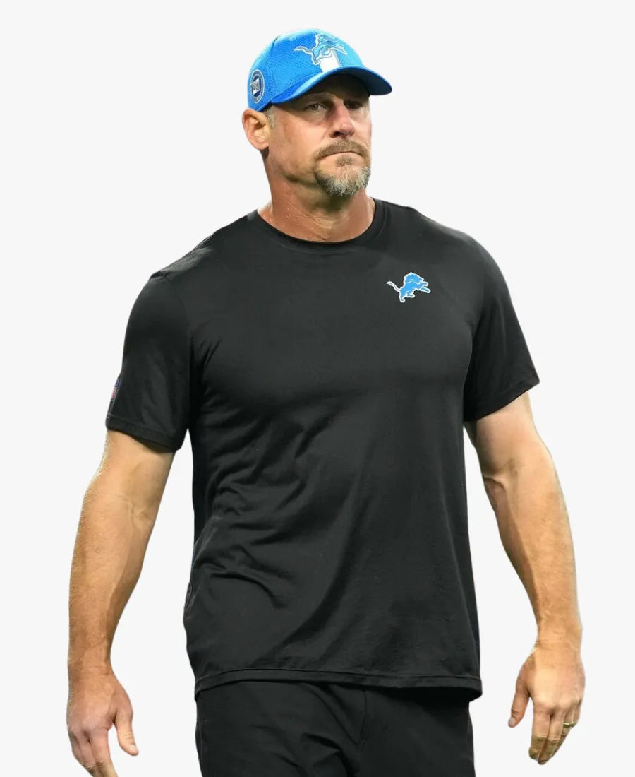 NikeDetroitLions2026CoachDanCampbell_nbsp_Dri-FITBlackT-Shirt