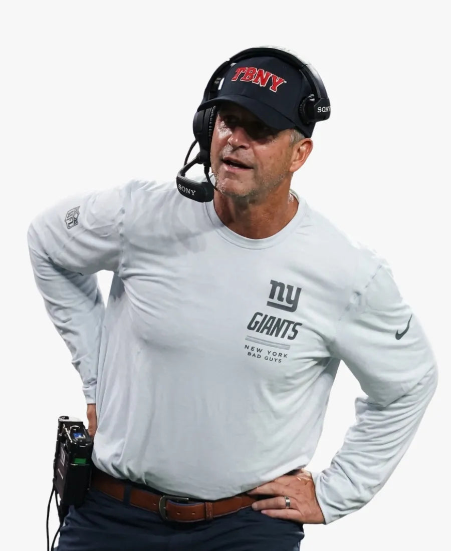 NikeGiantsJohnHarbaughCoachLongSleeveT-Shirt