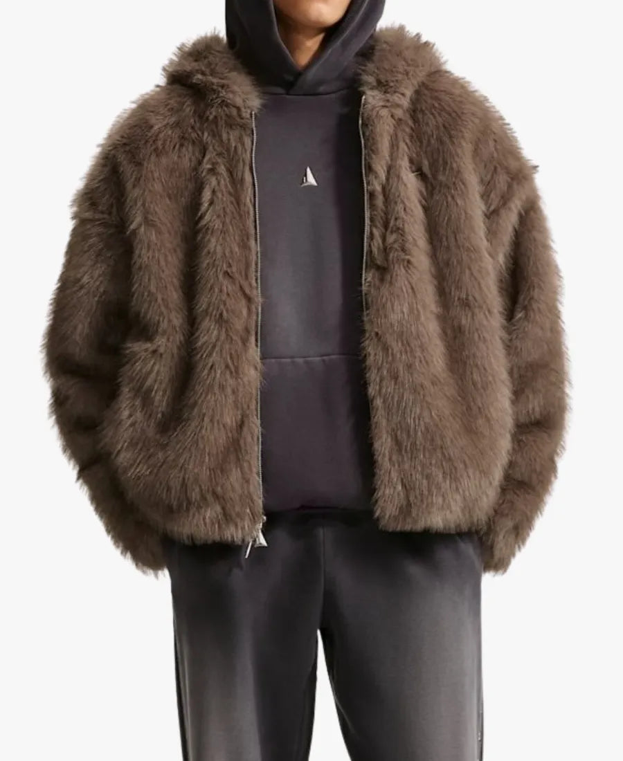 NikeJaMorant_sFurJacket