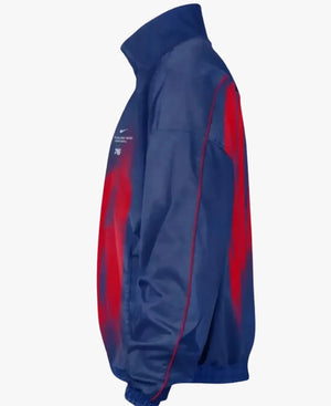 NikePhiladelphia76ersStandardIssueBasketballWovenFull-ZipBlueTrackJacket