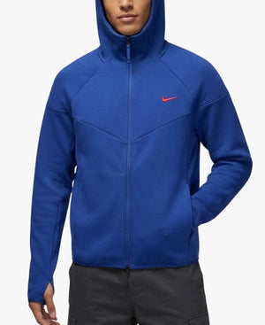 UnisexNikeTechxLilYachty2026BlueFleeceFull-ZipJacket