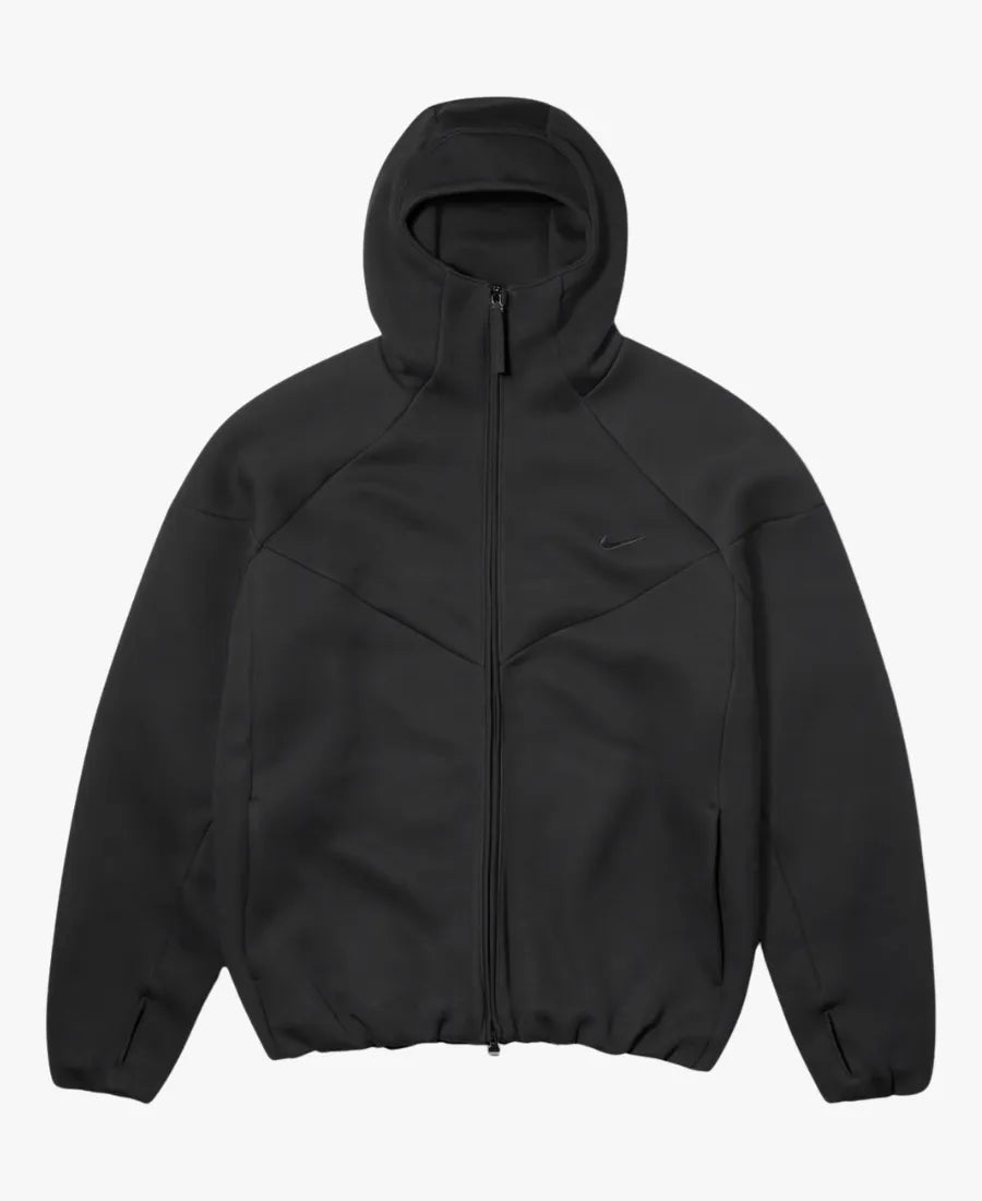 NikeTechxLilYachty2026BlackFleeceFull-ZipHoodedJacket