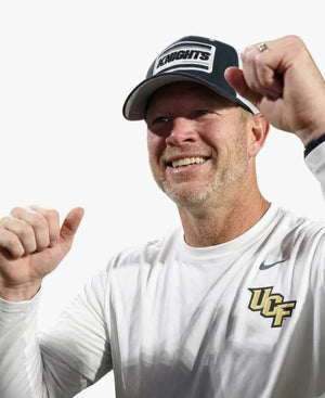 NikeUCFKnights2026HeadCoachScottFrostFootballLongSleeveWhiteT-Shirt
