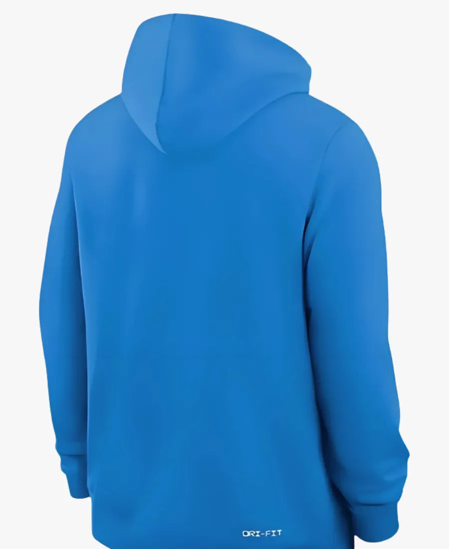 NikeUniversityofMississippi2026SidelineDri-FITBlueFleeceHoodie