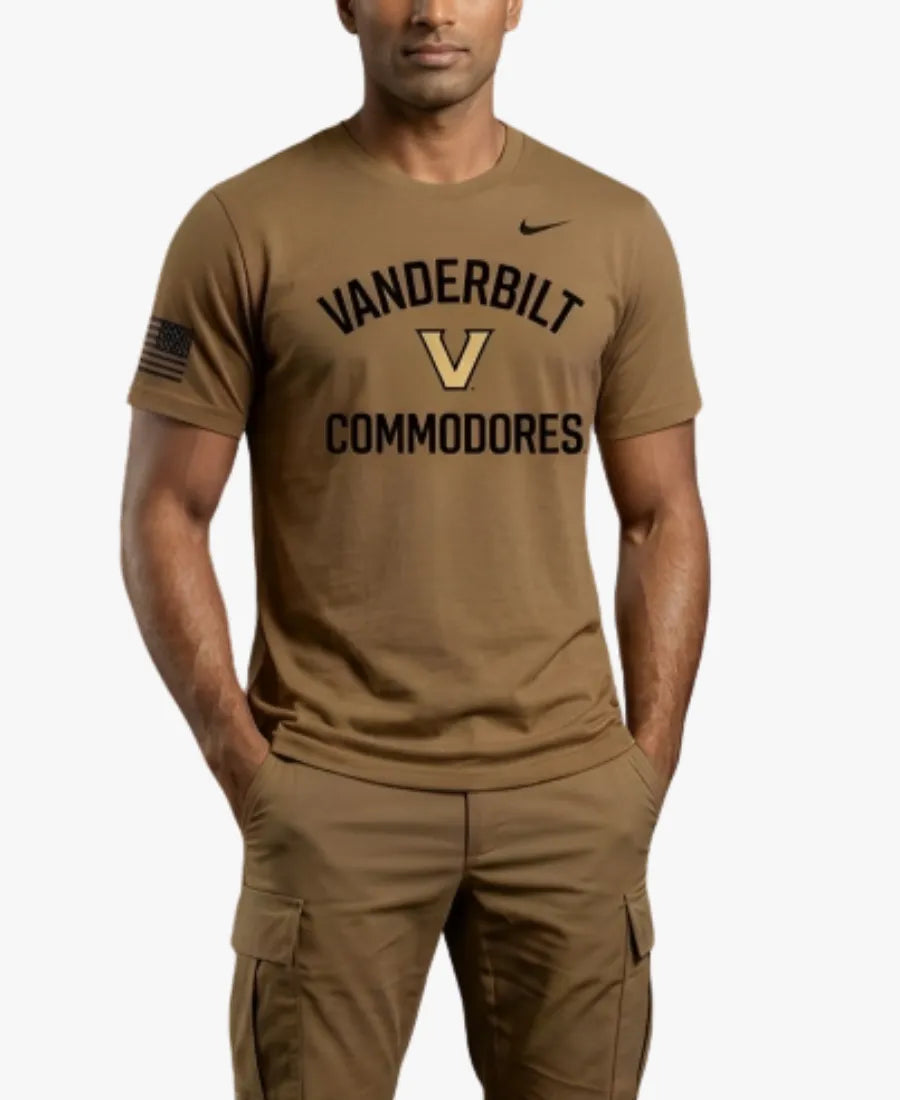 UnisexNikeVanderbiltCommodoresMilitaryAppreciationDri-FITCollegeT-Shirt