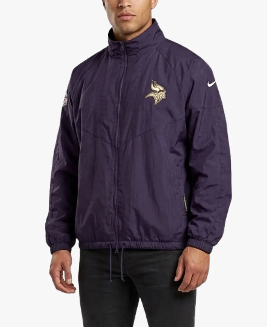 NikeVikings2026RivalriesOversizedFull-ZipJacket