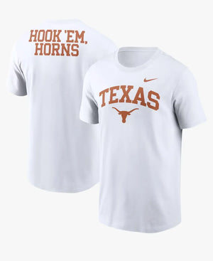 NikeWhiteTexasLonghornsBlitz2-HitHook_EmT-Shirt