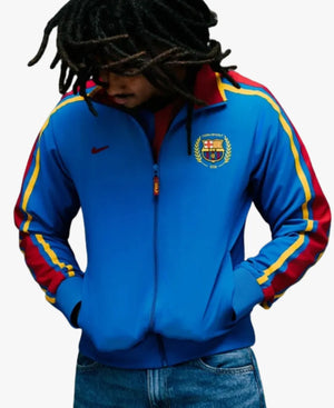 NikexGOLFWANGFCBarcelona2026CopaDeGolfFleeceTrackJacket