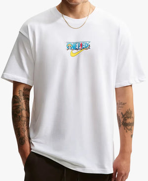 NikexOnePiece2026CollectionWhiteGraphicT-Shirt