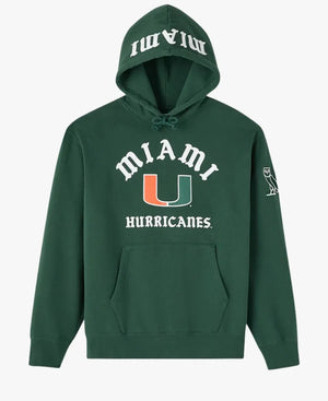 OVO2026Campus02USACollectionMiamiHurricanesGreenHoodie