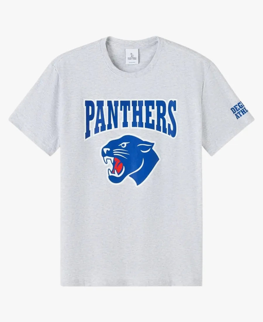 OVOxDegrassiPanthersAToronto2026GreyT-Shirt