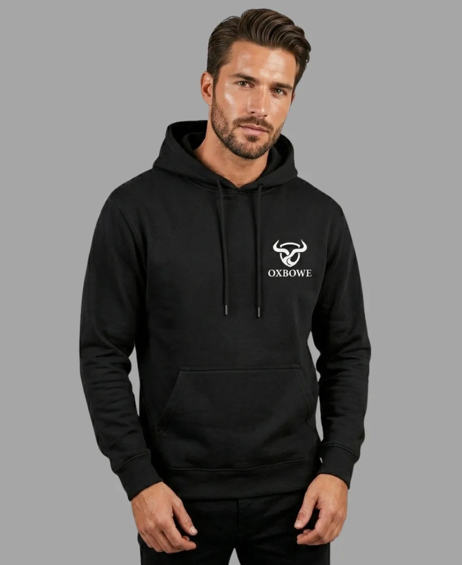 Oxbowe Men's Black Hoodie