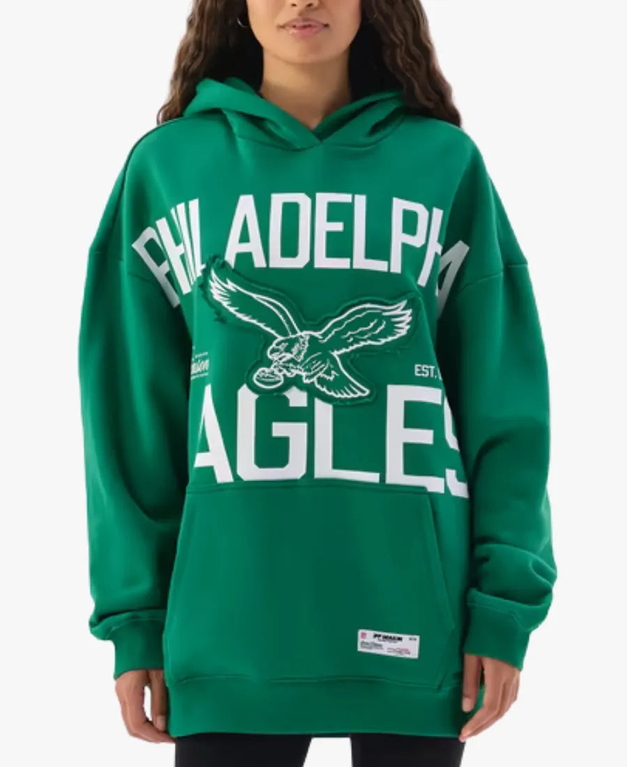 UnisexKellyGreenPhiladelphiaEaglesOversizedHoodie