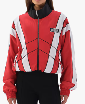 OffSeasonSanFrancisco49ersScarletRedFull-Zip_nbsp_Windbreaker_nbsp_Jacket