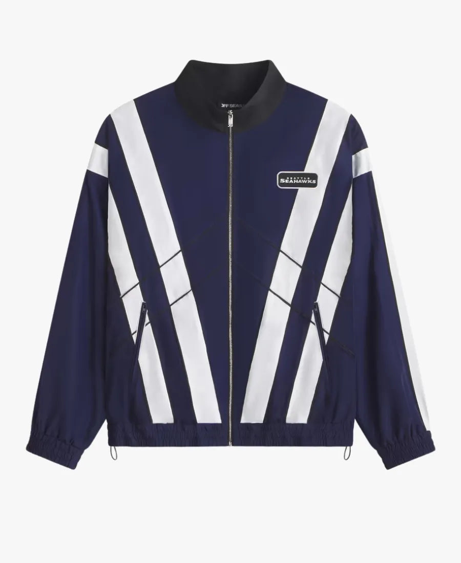 OffSeasonSeattleSeahawksFull-ZipWindbreakerJacket