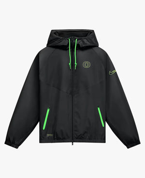 NikeBlackOregonDucksOriginofSpeedFull-ZipWindrunnerJacket