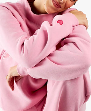 ParkexPinkAidBreastCancerAwareness2026LightPinkVarsityMockneckSweatshirt