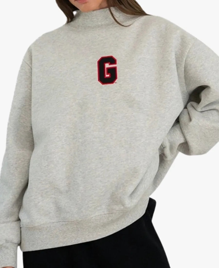 Parkex_47GeorgiaMockneckSweatshirtinGrey
