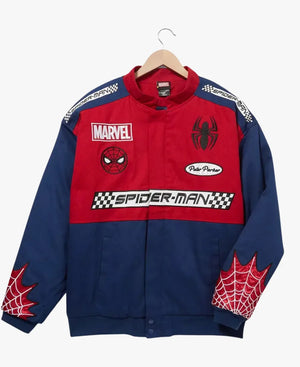 MarvelSpiderManPeterParkerRacingJacket