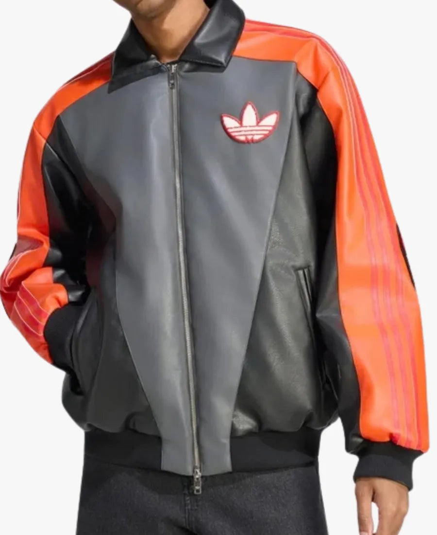 PokemonxAdidas30thAnniversaryCharizard8-BallLeatherJacket