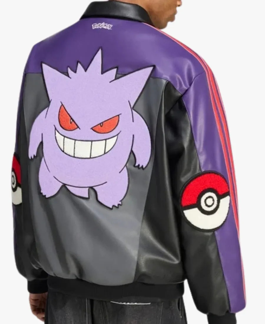 PokemonAdidasGengar8-BallJacket