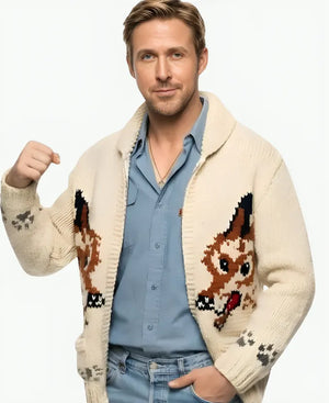 RyanGoslingProjectHailMary2026WolfCardigan