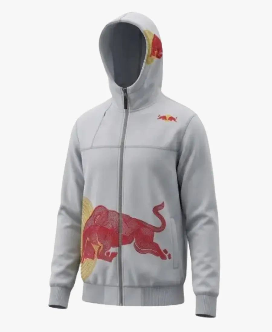 VintageRedBullBigEmbroideredLogoRacingHoodie