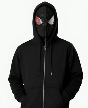 Spider-ManLegacyWearBlackZip-UpHoodie