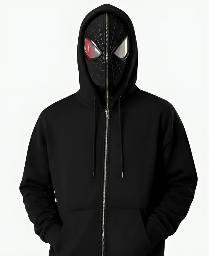 Spider-ManLegacyWearBlackZip-UpHoodie