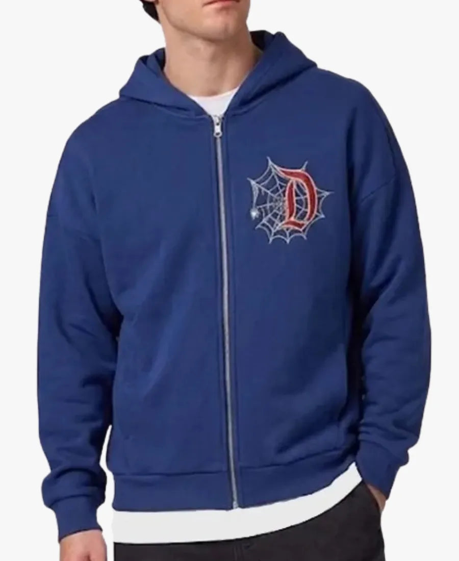 SpidermanDisneylandHoodieInBlue