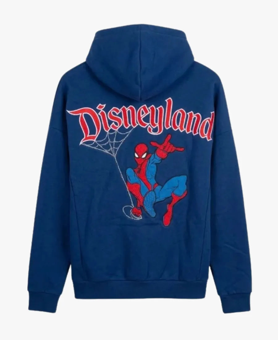 Spider-ManDisneylandBlueZip-UpHoodie