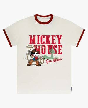 SpiritJerseysDisneyMickey_sWildWest2026RingerWhiteT-Shirt_nbsp